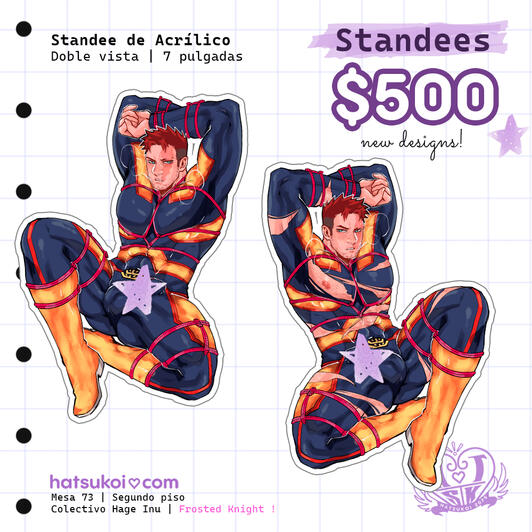 Standee $30 usd